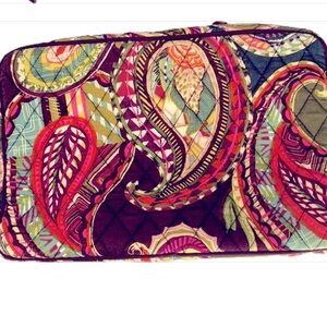 Vera Bradley Heirloom Paisley Makeup Cosmetic Bag Case Travel Organizer